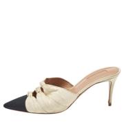 Pre-owned Fabric mules Aquazzura Pre-owned , Beige , Dames