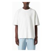 Korte mouwen ronde hals T-shirt 1989 Studio , White , Heren