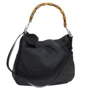 Pre-owned Nylon gucci-bags Gucci Vintage , Gray , Dames