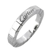 Pre-owned Silver rings Cartier Vintage , Gray , Dames