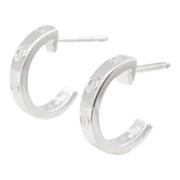 Pre-owned Metal earrings Cartier Vintage , Gray , Dames