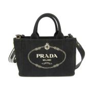 Pre-owned Denim prada-bags Prada Vintage , Blue , Dames