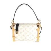 Pre-owned Canvas crossbody-bags Louis Vuitton Vintage , White , Dames