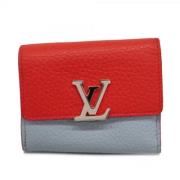 Pre-owned Fabric wallets Louis Vuitton Vintage , Red , Dames