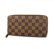 Pre-owned Fabric wallets Louis Vuitton Vintage , Brown , Dames