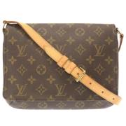 Pre-owned Fabric louis-vuitton-bags Louis Vuitton Vintage , Brown , Da...