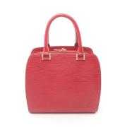 Pre-owned Leather louis-vuitton-bags Louis Vuitton Vintage , Red , Dam...