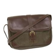 Pre-owned Leather gucci-bags Gucci Vintage , Brown , Dames