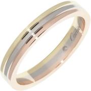 Pre-owned Metal rings Cartier Vintage , Yellow , Dames