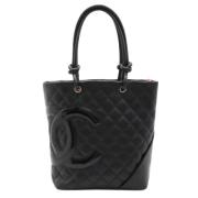 Pre-owned Fabric chanel-bags Chanel Vintage , Black , Dames