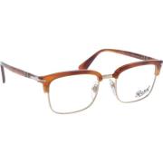 Lina Brilmontuur met Garantie Persol , Brown , Unisex