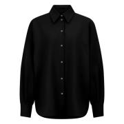 Casual overhemd met knoopsluiting aan de achterkant Drykorn , Black , ...