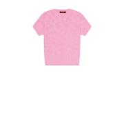 Roze Jacquard Trui Max Mara , Pink , Dames