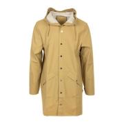 Lange Waterdichte Jas Rains , Beige , Heren