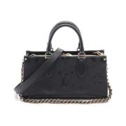 Pre-owned Leather louis-vuitton-bags Louis Vuitton Vintage , Black , D...