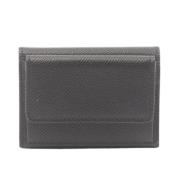 Pre-owned Leather wallets Maison Margiela Pre-owned , Black , Dames