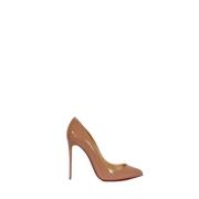 Pre-owned Fabric heels Christian Louboutin Pre-owned , Brown , Dames