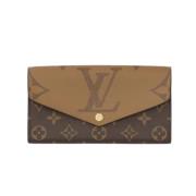 Pre-owned Fabric wallets Louis Vuitton Vintage , Brown , Dames