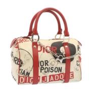 Pre-owned Canvas dior-bags Dior Vintage , Red , Dames