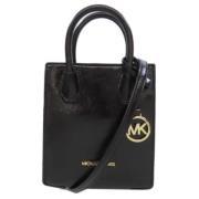 Pre-owned Leather totes Michael Kors Pre-owned , Black , Dames