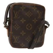 Pre-owned Canvas louis-vuitton-bags Louis Vuitton Vintage , Brown , Da...