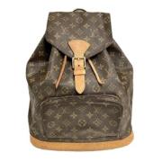 Pre-owned Canvas louis-vuitton-bags Louis Vuitton Vintage , Brown , Da...