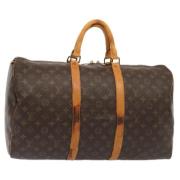 Pre-owned Canvas louis-vuitton-bags Louis Vuitton Vintage , Brown , Da...