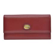 Pre-owned Leather clutches Gucci Vintage , Red , Dames