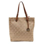 Pre-owned Canvas totes Michael Kors Pre-owned , Beige , Dames