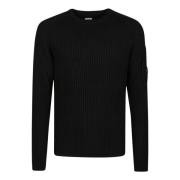 Zwarte Re-Wool Trui C.p. Company , Black , Heren