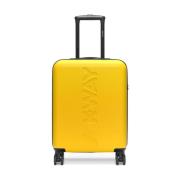 Reis Cabin Trolley met 360° Wielen K-Way , Yellow , Dames