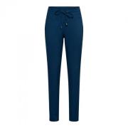 Penny Comfort Twill &Co Woman , Blue , Dames