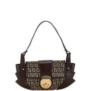 Pre-owned Canvas fendi-bags Fendi Vintage , Brown , Dames