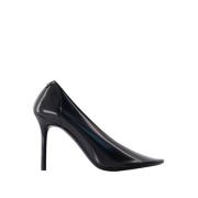 Zwarte PVC Stiletto Pumps Courrèges , Black , Dames