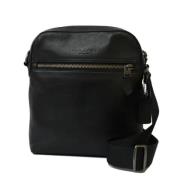 Pre-owned Leather shoulder-bags Coach Pre-owned , Black , Dames