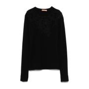 Lange mouwen shirt Ermanno Scervino , Black , Dames