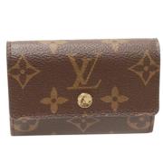 Pre-owned Canvas wallets Louis Vuitton Vintage , Brown , Dames