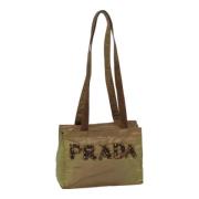 Pre-owned Nylon prada-bags Prada Vintage , Green , Dames