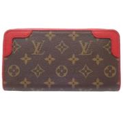 Pre-owned Canvas wallets Louis Vuitton Vintage , Brown , Dames