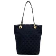 Pre-owned Canvas gucci-bags Gucci Vintage , Black , Dames