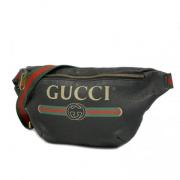 Pre-owned Leather gucci-bags Gucci Vintage , Brown , Dames