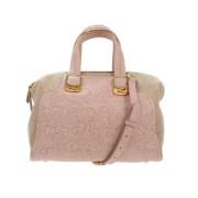 Pre-owned Leather fendi-bags Fendi Vintage , Pink , Dames