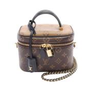 Pre-owned Leather louis-vuitton-bags Louis Vuitton Vintage , Black , D...