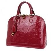 Pre-owned Leather louis-vuitton-bags Louis Vuitton Vintage , Red , Dam...