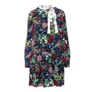 Pre-owned Silk dresses Valentino Vintage , Multicolor , Dames