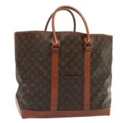 Pre-owned Canvas louis-vuitton-bags Louis Vuitton Vintage , Brown , Da...