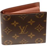 Pre-owned Canvas wallets Louis Vuitton Vintage , Brown , Dames