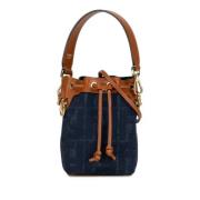 Pre-owned Denim fendi-bags Fendi Vintage , Blue , Dames