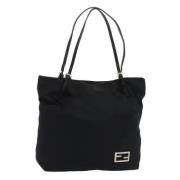 Pre-owned Nylon fendi-bags Fendi Vintage , Black , Dames