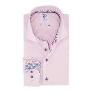 Casual Roze Overhemd R2 Amsterdam , Pink , Heren